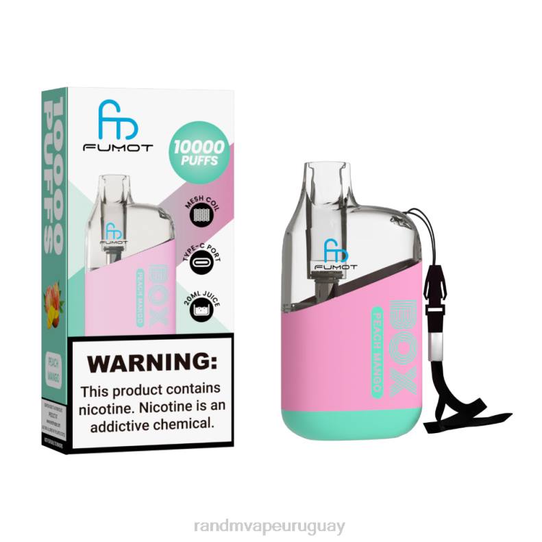 Fumot Original RandM Tornado Box Dispositivo vapeador con control de flujo de aire 10000 1 ud. frambuesa arándano J6Z095 RandM Vape Discount Code
