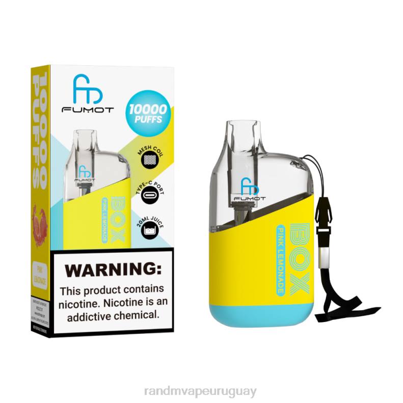 Fumot Original RandM Tornado Box Dispositivo vapeador con control de flujo de aire 10000 1 ud. frambuesa arándano J6Z095 RandM Vape Discount Code