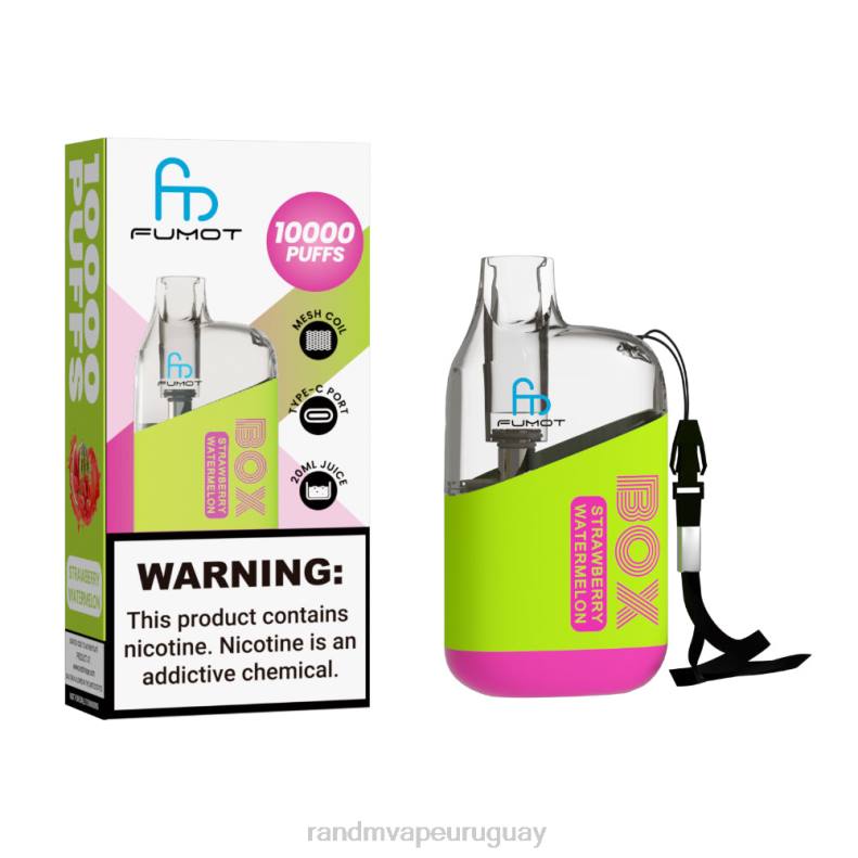 Fumot Original RandM Tornado Box Dispositivo vapeador con control de flujo de aire 10000 1 ud. frambuesa arándano J6Z095 RandM Vape Discount Code