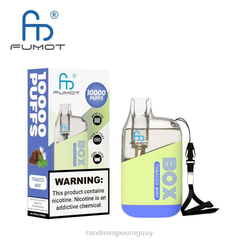 Fumot Original RandM Tornado Box Dispositivo vapeador con control de flujo de aire 10000 1 ud. frambuesa arándano J6Z095 RandM Vape Discount Code