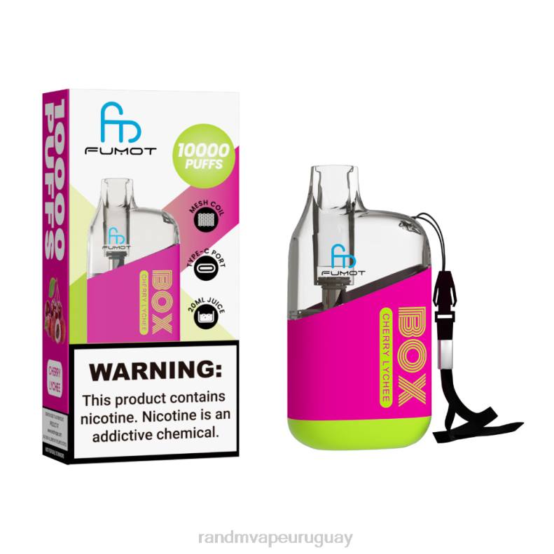 Fumot Original RandM Tornado Box Dispositivo vapeador con control de flujo de aire 10000 1 ud. frambuesa arándano J6Z095 RandM Vape Discount Code