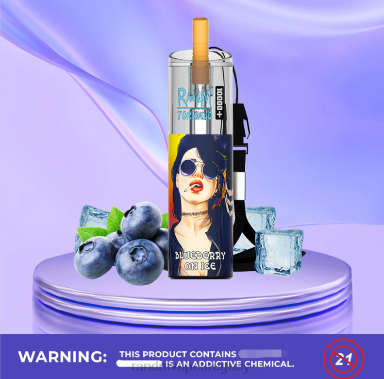 RandM Tornado Dispositivo vapeador con control de flujo de aire 10000 plus 1 ud. mango durazno J6Z085 RandM Vape Discount Code
