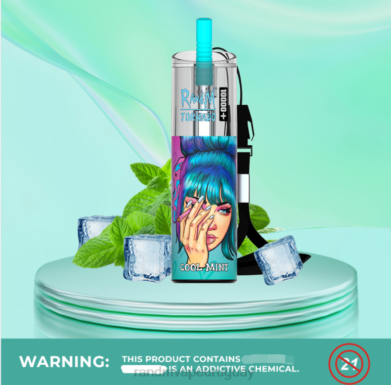 RandM Tornado Dispositivo vapeador con control de flujo de aire 10000 plus 1 ud. mango durazno J6Z085 RandM Vape Discount Code