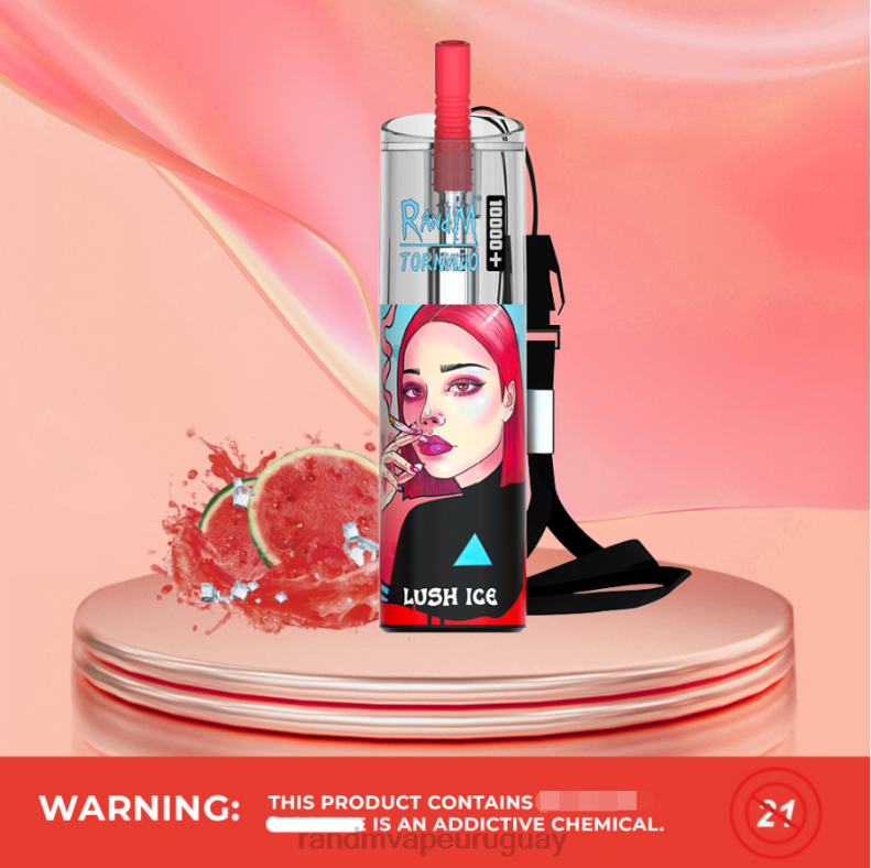 RandM Tornado Dispositivo vapeador con control de flujo de aire 10000 plus 1 ud. mango durazno J6Z085 RandM Vape Discount Code