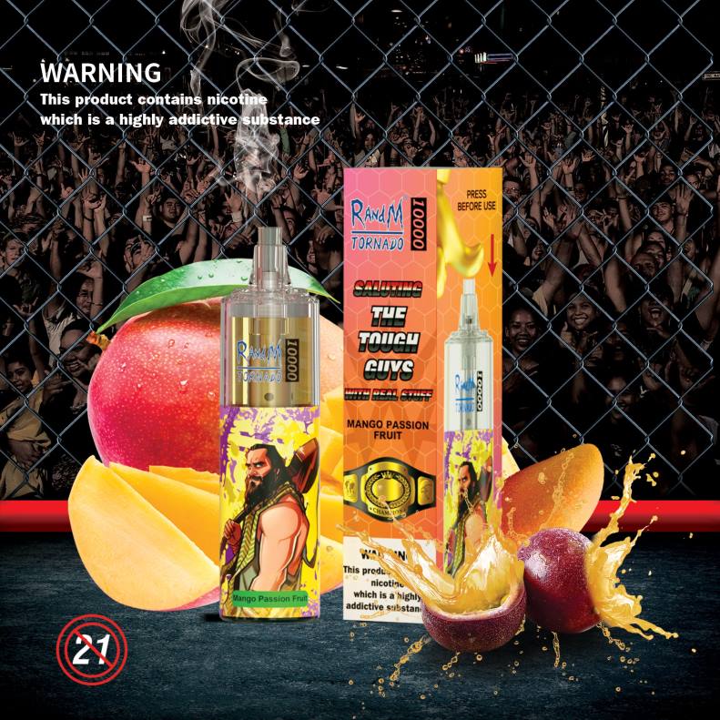 RandM Tornado Dispositivo vapeador con control de flujo de aire 10000 1 ud. cóctel de naranja y lima J6Z0122 RandM Tornado Uruguay