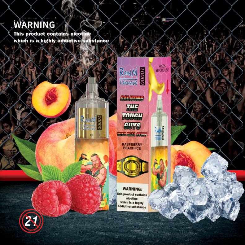 RandM Tornado Dispositivo vapeador con control de flujo de aire 10000 1 ud. drvimto J6Z0114 RandM Vape Sale
