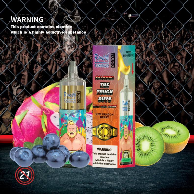 RandM Tornado Dispositivo vapeador con control de flujo de aire 10000 1 ud. drvimto J6Z0114 RandM Vape Sale