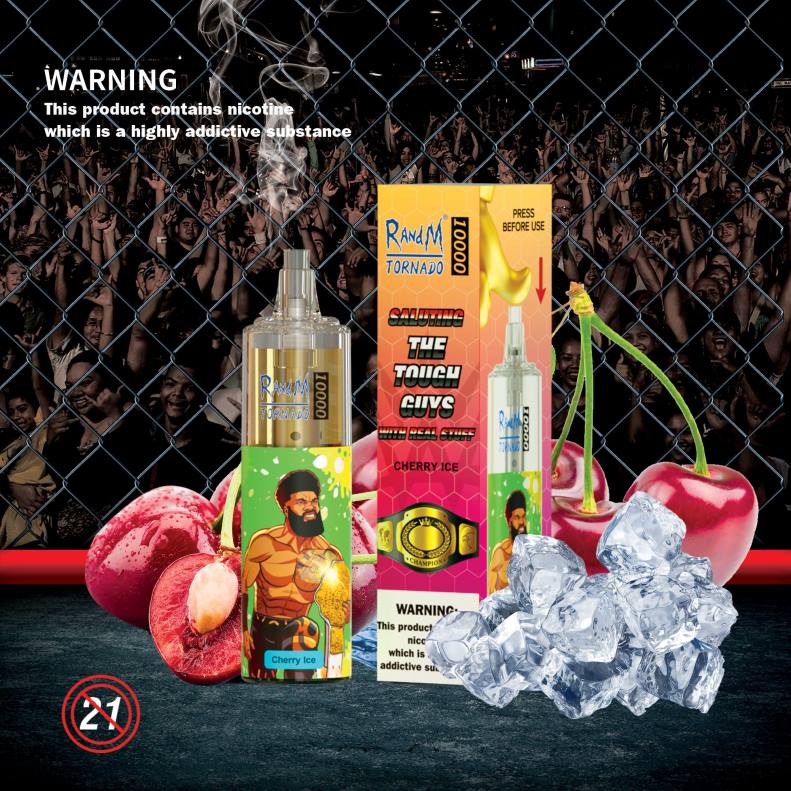 RandM Tornado Dispositivo vapeador con control de flujo de aire 10000 1 ud. drvimto J6Z0114 RandM Vape Sale