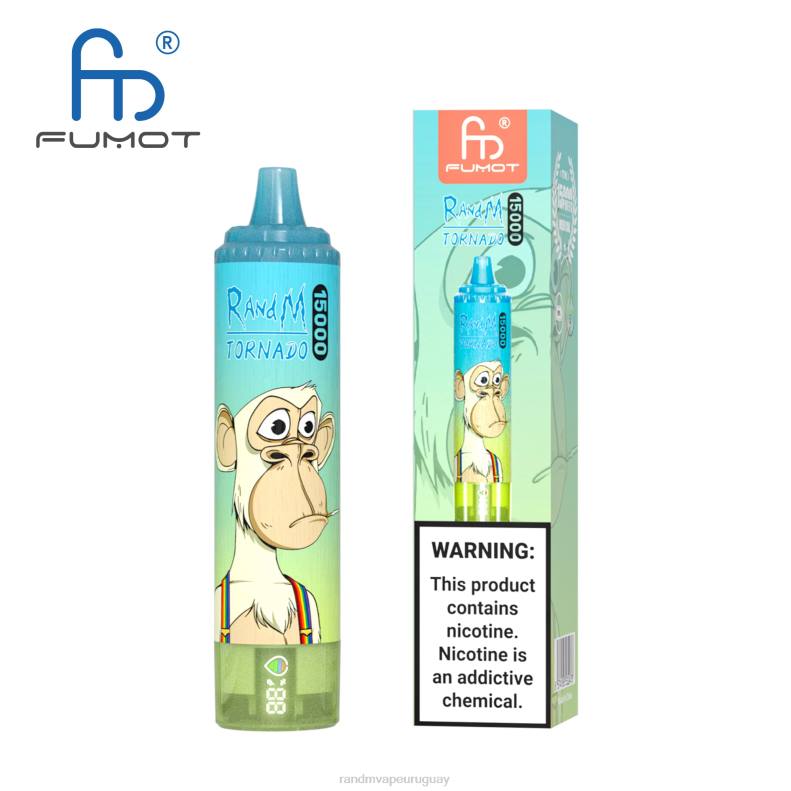 Fumot RandM Tornado Dispositivo vape 15000 con batería y pantalla ejuice versión 1 hielo de fresa J6Z025 RandM Vape Discount Code