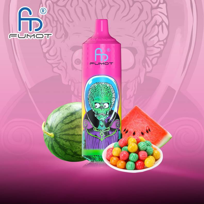 Fumot RandM Tornado Dispositivo vape 9000 pro con batería y pantalla ejuice versión 1 chicle de sandía J6Z0202 RandM Tornado Uruguay
