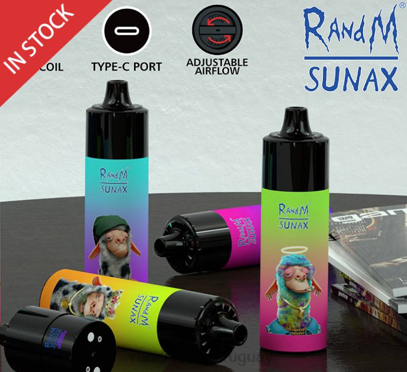 RandM Sunax Dispositivo de vapeo reemplazable con cápsula de control de flujo de aire 21000 1 ud. menta fresca J6Z0265 RandM Vape Discount Code