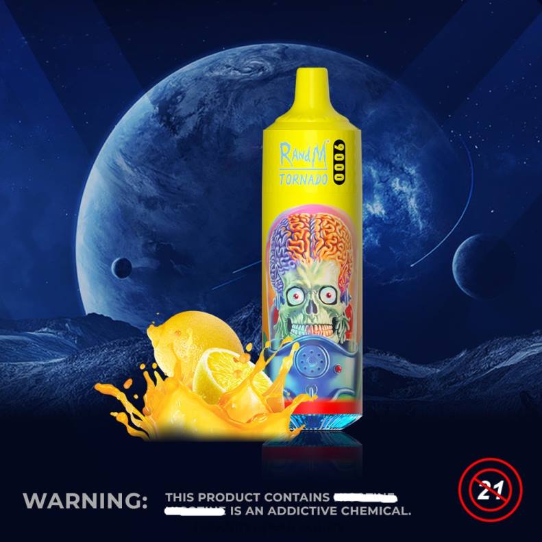 RandM Tornado Dispositivo vape pod 9000 1 pieza versión 2 Lima Limon J6Z0152 RandM Tornado Uruguay